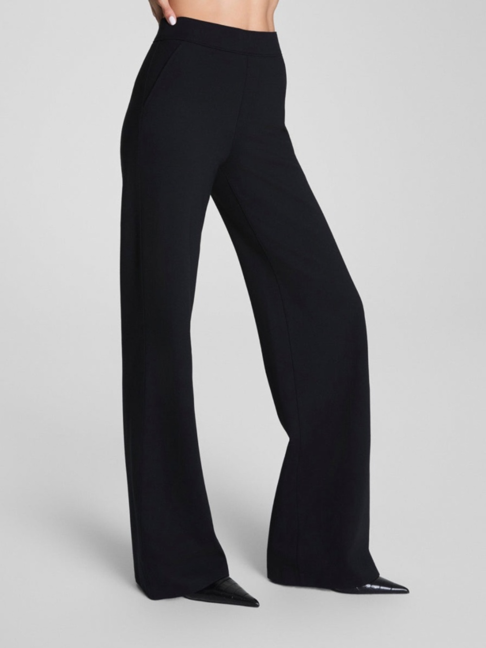 Spanx SPANXsupersmooth PerfectFit Ponte Wide Leg Pant Small
